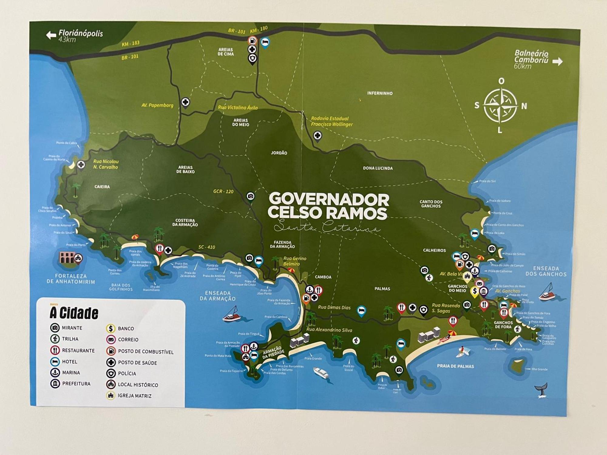 Apto Praia De Palmas Governador Celso Ramos Extérieur photo